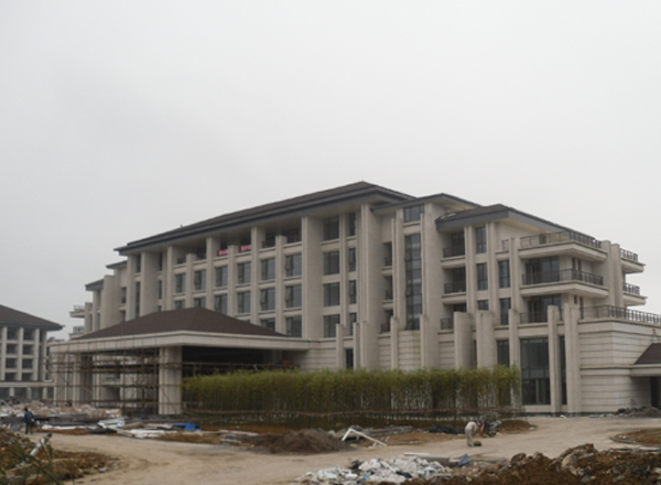 仙女山萬(wàn)怡酒店室內(nèi)裝修施工照片